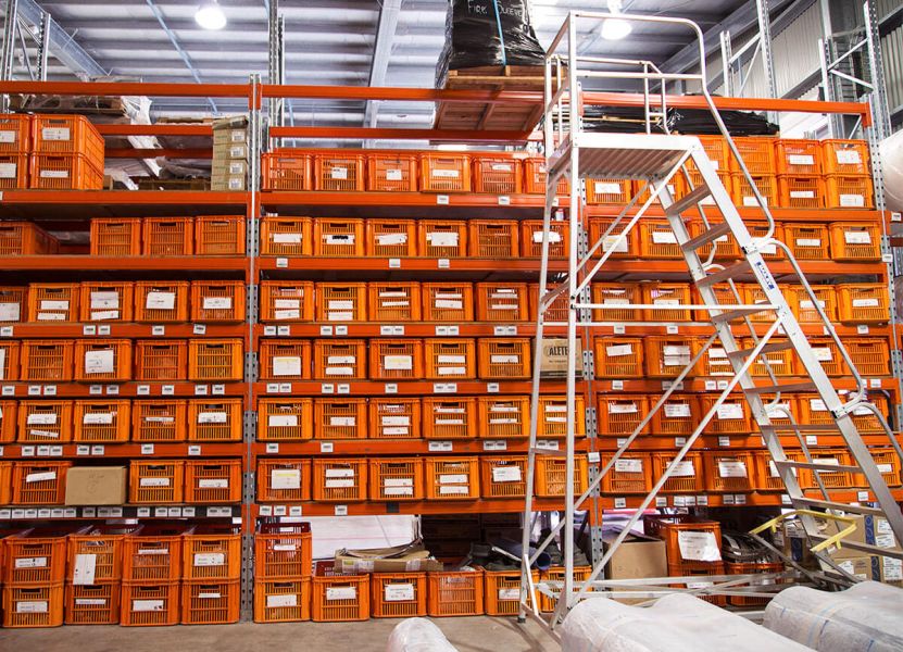Bundaberg warehouse upgrade - new storage system | Aletek